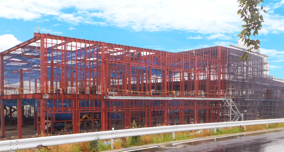 食品工場　建設工事（愛知県）