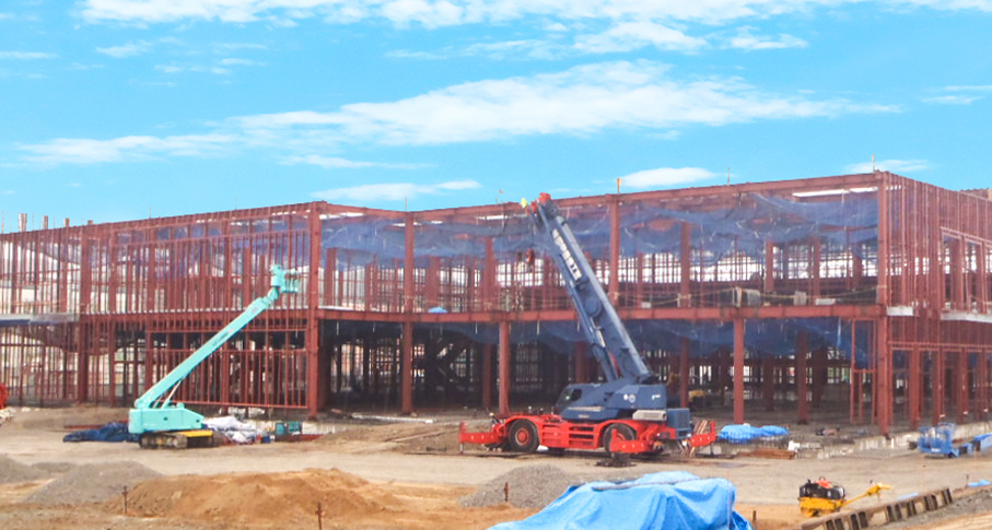 食品工場　建設工事（愛知県）