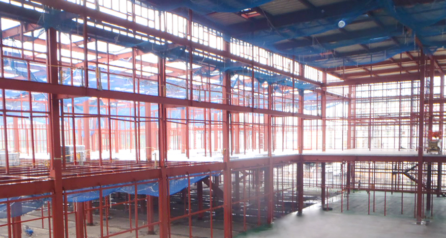 食品工場　建設工事（愛知県）