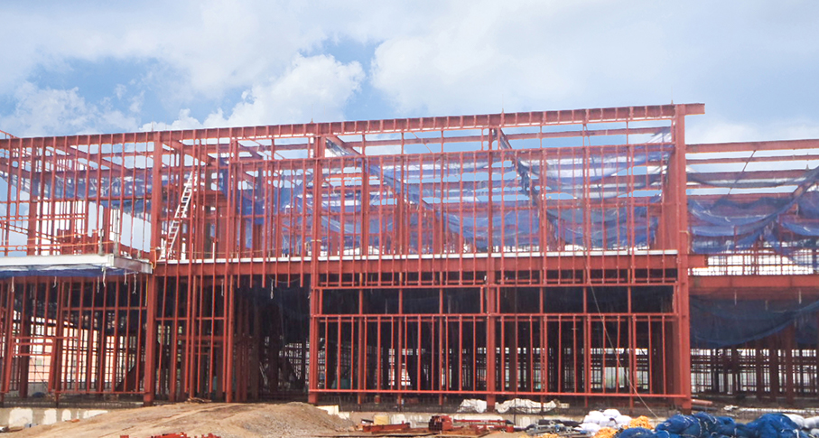 食品工場　建設工事（愛知県）