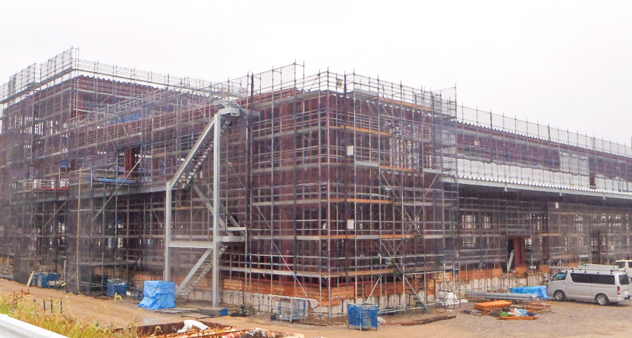 食品工場　建設工事（愛知県）